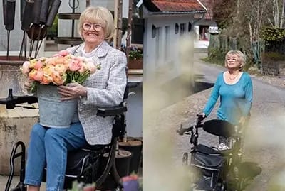 AirgoFlex i blomsterbutik och kullersten