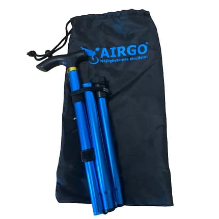 Airgo hopfällbar käpp